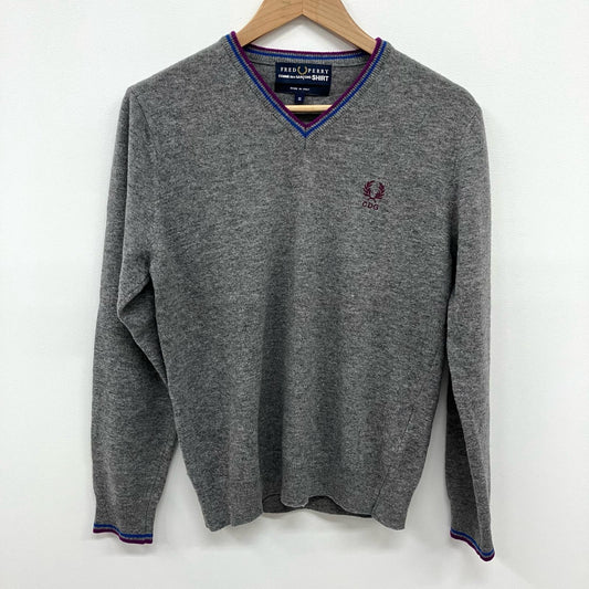 COMME des GARCONS SHIRT | コムデギャルソンシャツ FRED PERRY 別注 ニット W15303 グレー サイズ：S【イオン広店】