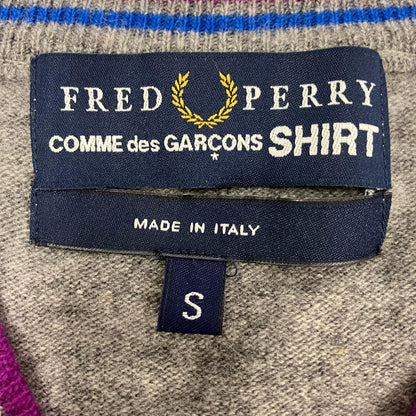 COMME des GARCONS SHIRT | コムデギャルソンシャツ FRED PERRY 別注 ニット W15303 グレー サイズ：S【イオン広店】