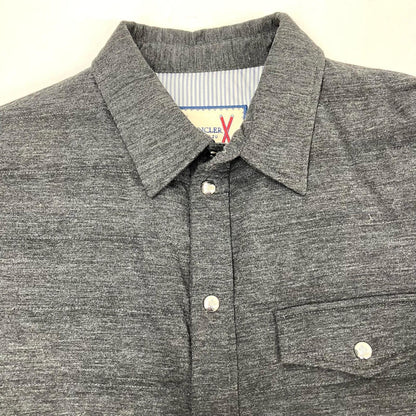MONCLER | モンクレール GAMME BLEU GIBBINO ダウンジャケット A23914039083 チャコールグレー サイズ：1【イオン広店】