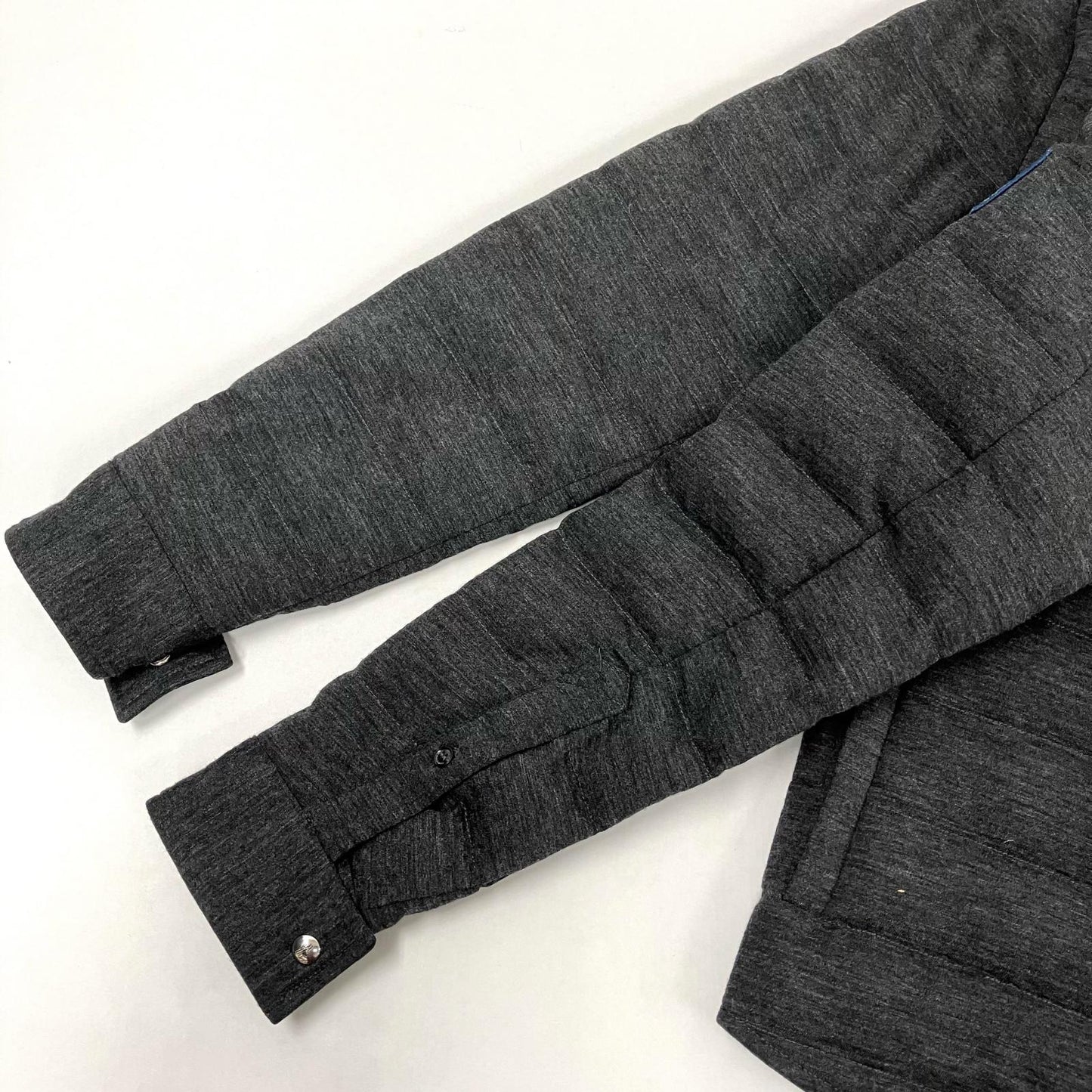 MONCLER | モンクレール GAMME BLEU GIBBINO ダウンジャケット A23914039083 チャコールグレー サイズ：1【イオン広店】