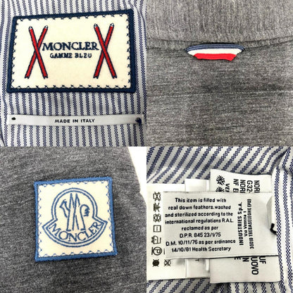 MONCLER | モンクレール GAMME BLEU GIBBINO ダウンジャケット A23914039083 チャコールグレー サイズ：1【イオン広店】