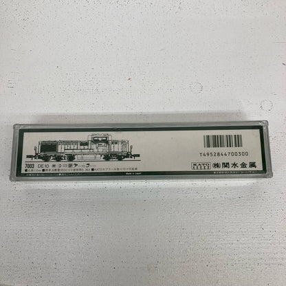 フィギュア 1/150 DE 10形ディーゼル機関車 KATO Nゲージ DE 10形ディーゼル機関車【フィギュア】【イオン広店】