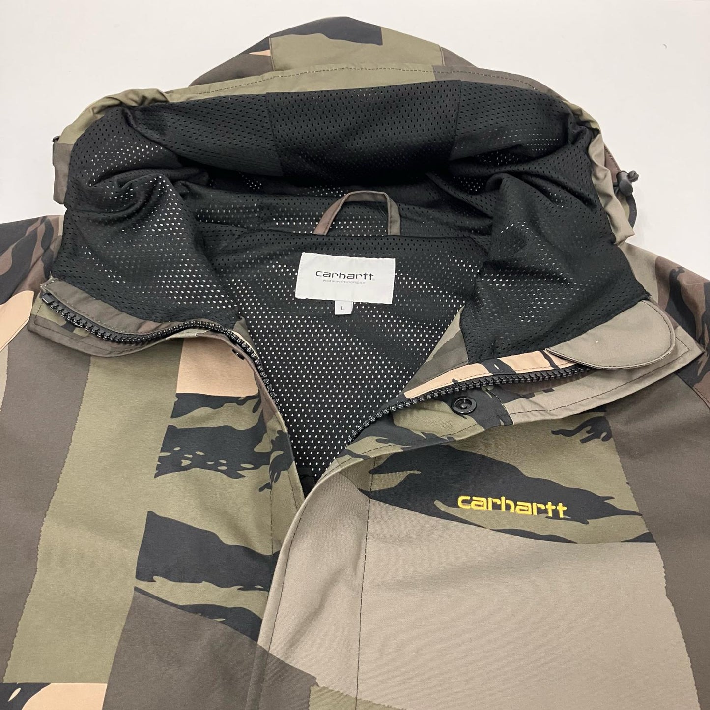 Carhartt WIP | カーハートダブリューアイピー PROSPECTOR JACKET マウンテンパーカー カモ サイズ：L【イオン広店】
