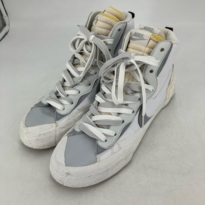 NIKE | ナイキ sacai × NIKE BLAZER MID スニーカー BV0072-100 ホワイト 29cm【イオン広店】