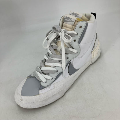 NIKE | ナイキ sacai × NIKE BLAZER MID スニーカー BV0072-100 ホワイト 29cm【イオン広店】