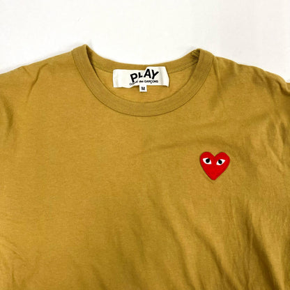 PLAY COMME des GARCONS | プレイコムデギャルソン 半袖Ｔシャツ イエロー サイズ：M【イオン広店】