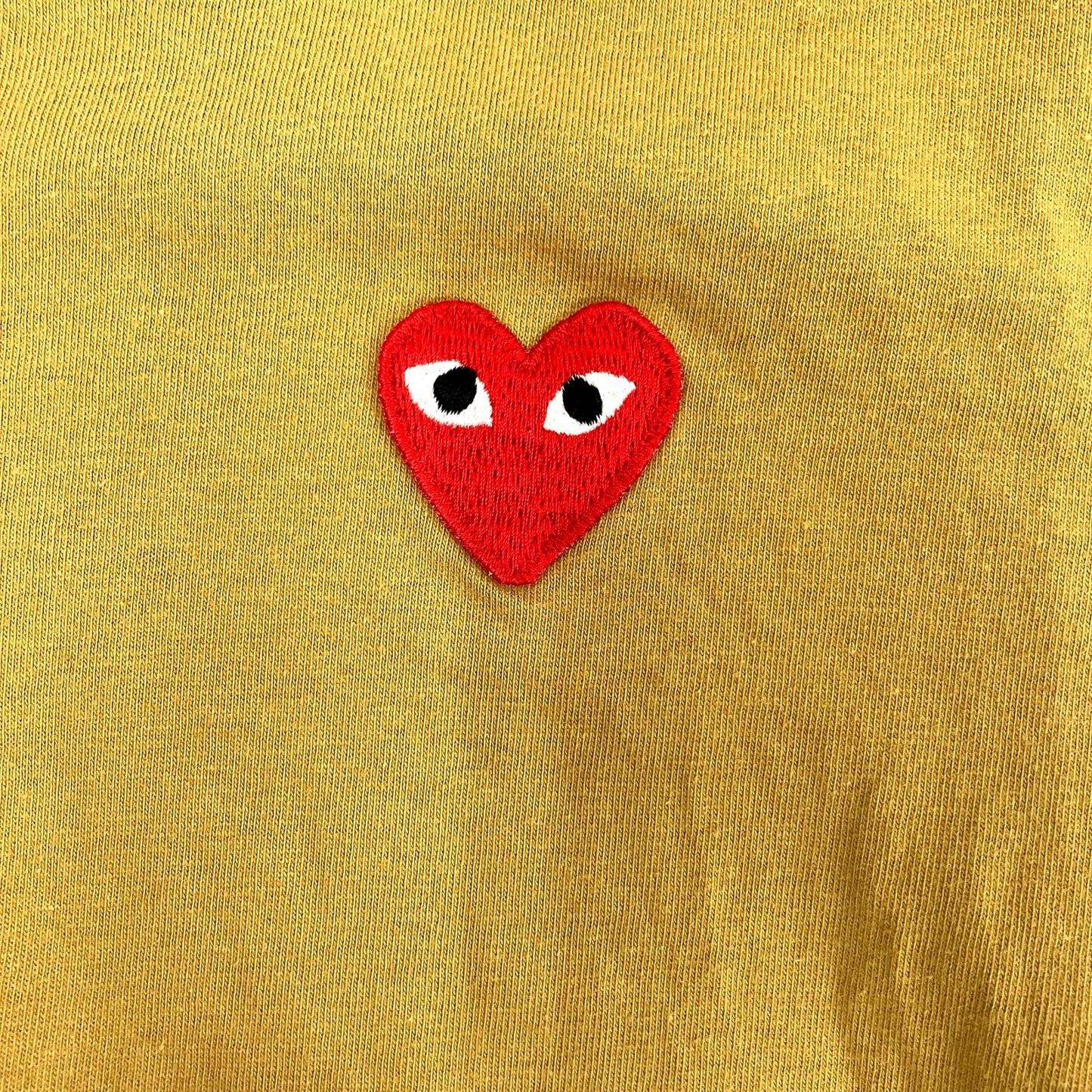 PLAY COMME des GARCONS | プレイコムデギャルソン 半袖Ｔシャツ イエロー サイズ：M【イオン広店】