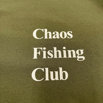 CHAOS FISHING CLUB | カオスフィッシングクラブ ?Logo Dry Long Sleeve カットソー CFC-23SS-LS04 カーキ サイズ：XL【イオン広店】