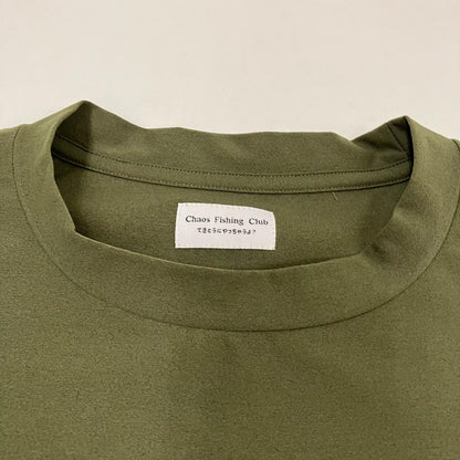 CHAOS FISHING CLUB | カオスフィッシングクラブ ?Logo Dry Long Sleeve カットソー CFC-23SS-LS04 カーキ サイズ：XL【イオン広店】