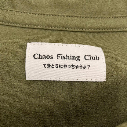 CHAOS FISHING CLUB | カオスフィッシングクラブ ?Logo Dry Long Sleeve カットソー CFC-23SS-LS04 カーキ サイズ：XL【イオン広店】