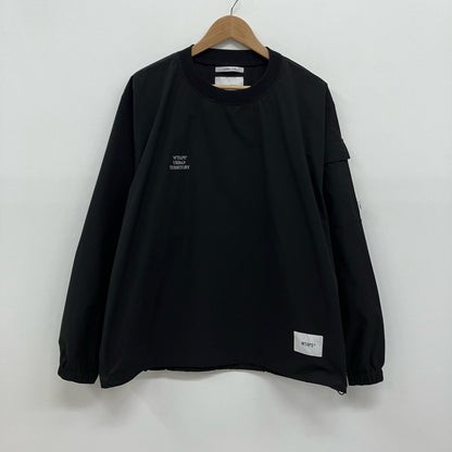 W)TAPS | ダブルタップス SMOCK/LS/POLY.RIPSTOP その他トップス 221BRDT-SHM04 ブラック サイズ：2【イオン広店】