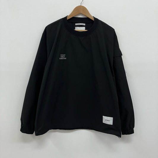 W)TAPS | ダブルタップス SMOCK/LS/POLY.RIPSTOP その他トップス 221BRDT-SHM04 ブラック サイズ：2【イオン広店】