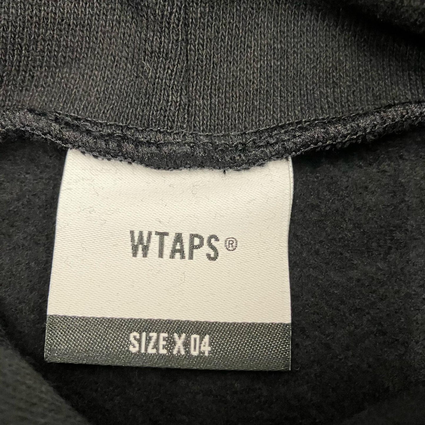 W)TAPS | ダブルタップス WTAPS WTVUA / HOODY パーカー 242ATDT-HPM04S ブラック サイズ：4【イオン広店】