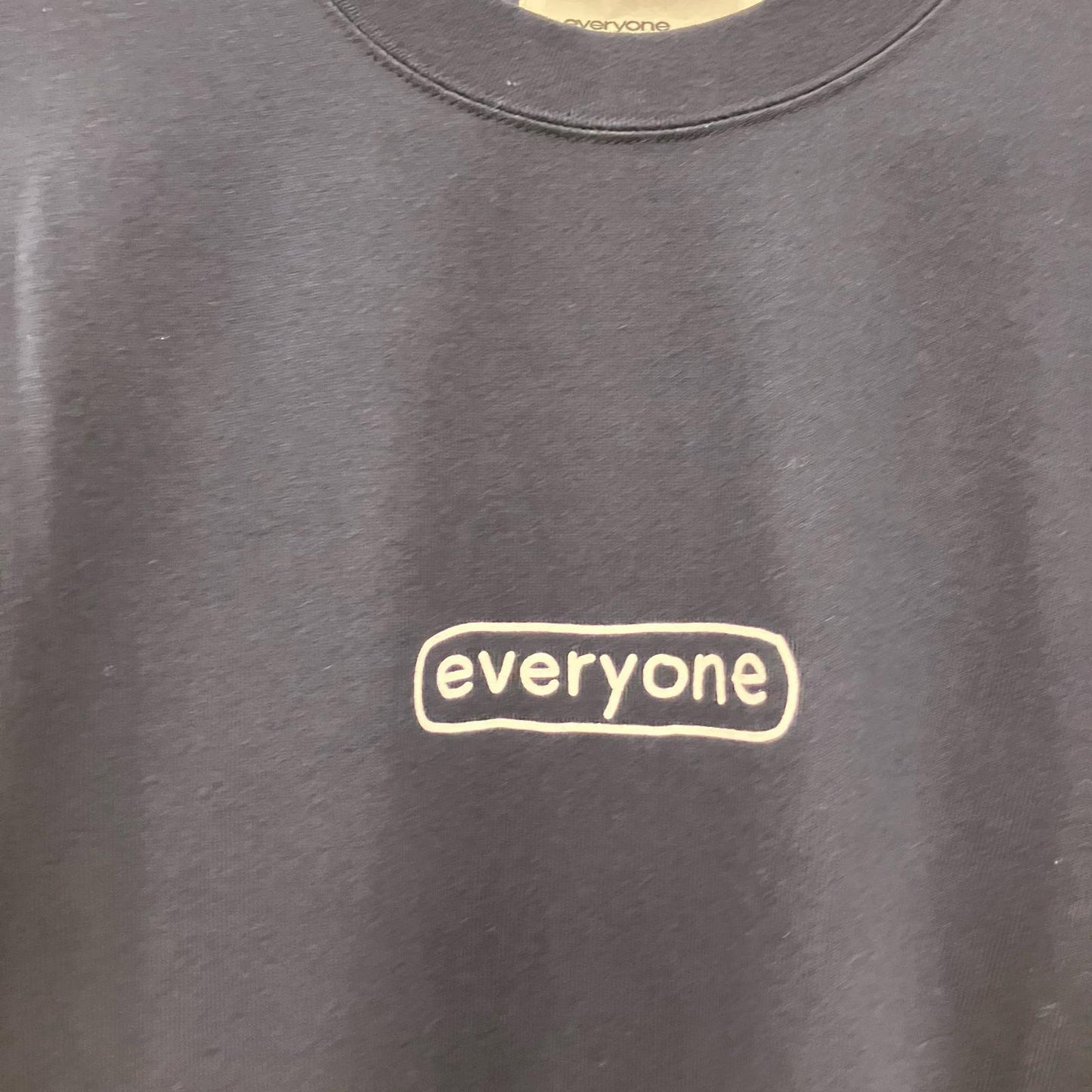 j.30000 sketchy logo long sleeve tee 長袖Ｔシャツ ネイビー サイズ：M【イオン広店】