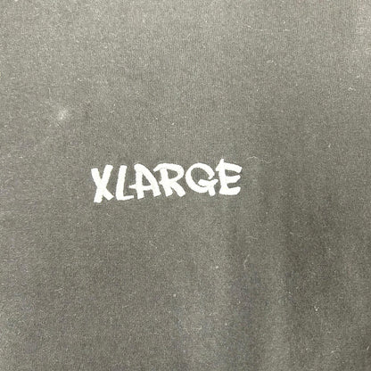 X-LARGE | エクストララージ DRAWING OG Tee 半袖Ｔシャツ 101252011041 ブラック サイズ：L【イオン広店】