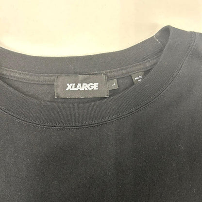 X-LARGE | エクストララージ DRAWING OG Tee 半袖Ｔシャツ 101252011041 ブラック サイズ：L【イオン広店】