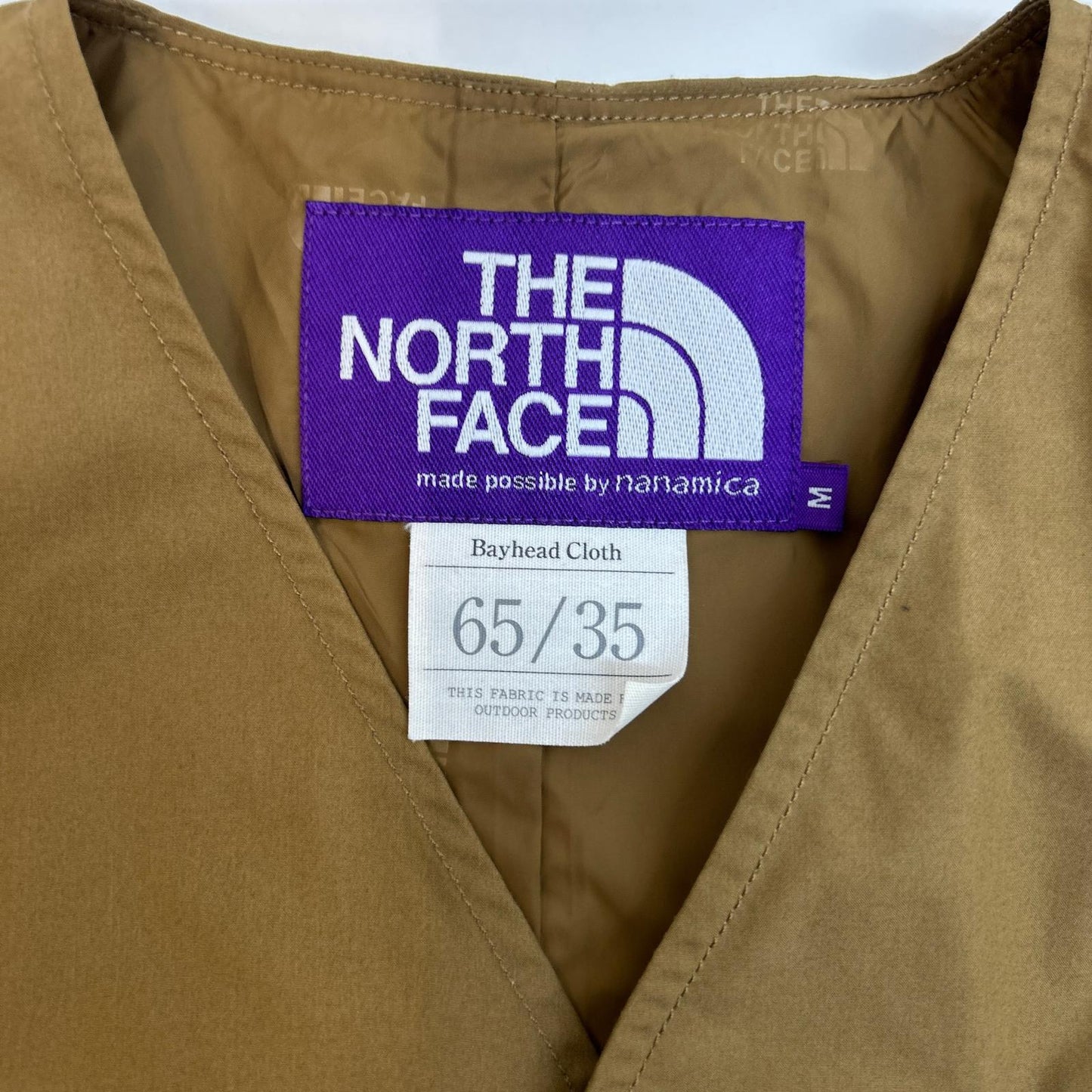THE NORTH FACE PURPLE LABEL | ザノースフェイスパープルレーベル Midweight 65/35 Hopper Field Cardigan その他アウター NP2102N ベージュ サイズ：M【イオン広店】