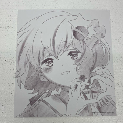 その他ホビー 紺野純子 描き下ろしミニ色紙風カード 劇場版 ゾンビランドサガ ゆめぎんがパラダイス 入場者プレゼント第5弾 紺野純子 【イオン広店】