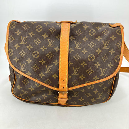 LOUIS VUITTON | ルイ・ヴィトン ソミュール 35 ショルダーバッグ M42254【イオン広店】