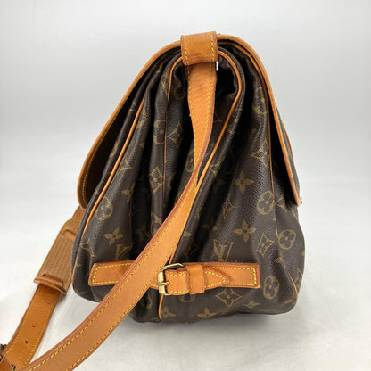 LOUIS VUITTON | ルイ・ヴィトン ソミュール 35 ショルダーバッグ M42254【イオン広店】