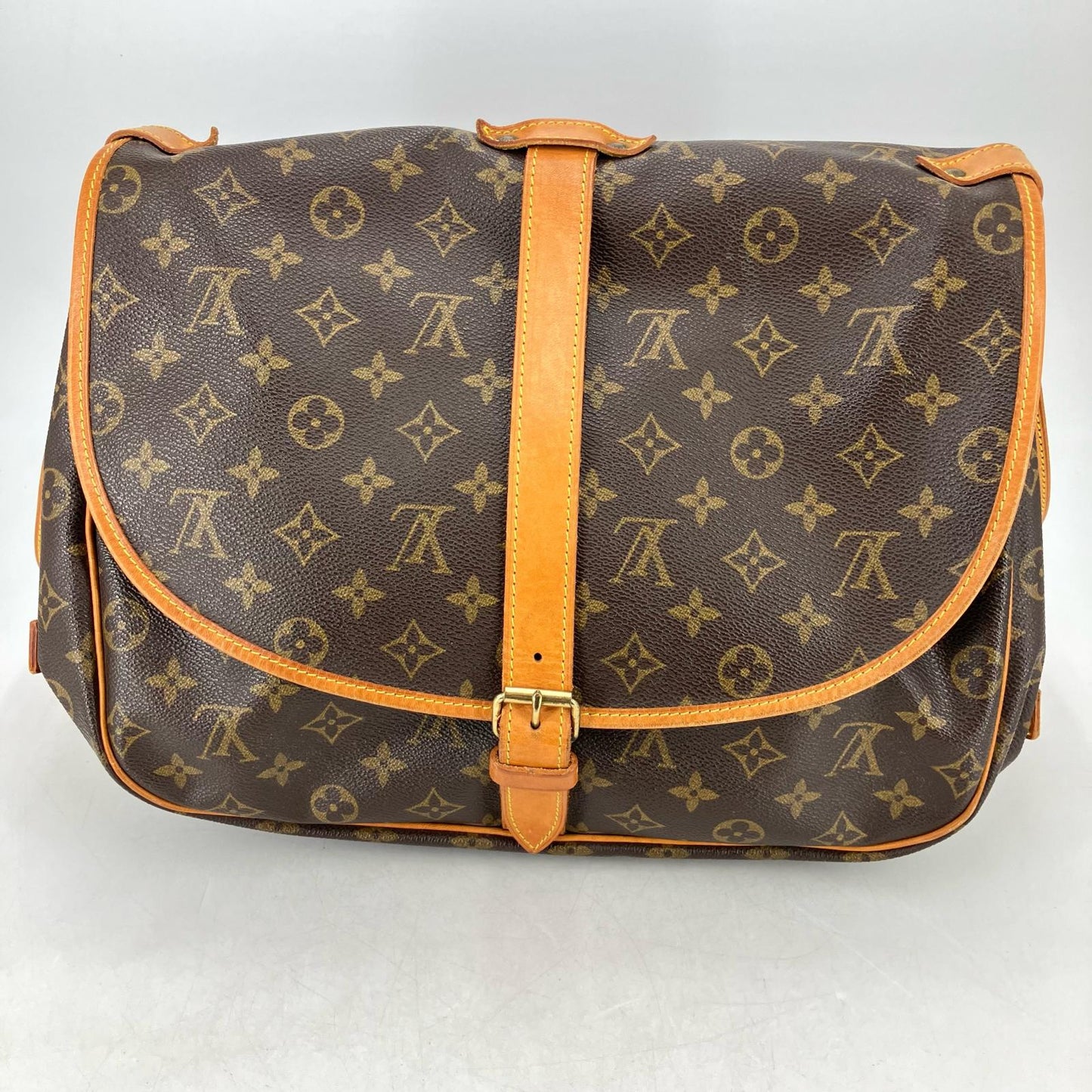 LOUIS VUITTON | ルイ・ヴィトン ソミュール 35 ショルダーバッグ M42254【イオン広店】