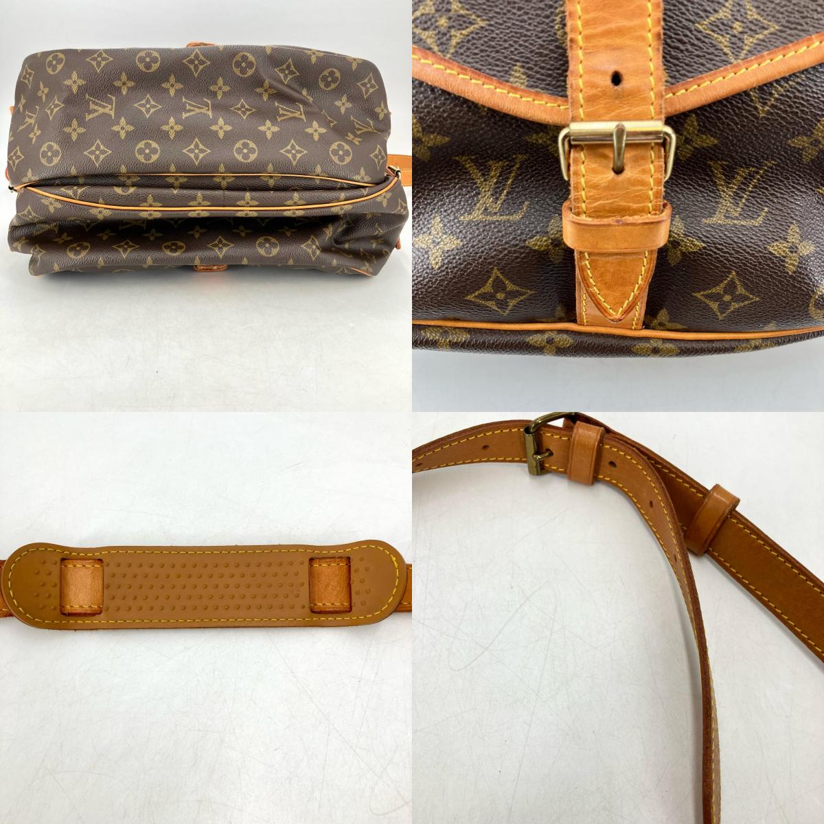 LOUIS VUITTON | ルイ・ヴィトン ソミュール 35 ショルダーバッグ M42254【イオン広店】
