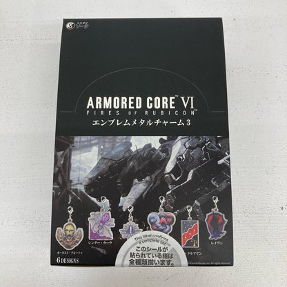 その他ホビー BOX アーマード・コアVI エンブレムメタルチャーム3 全6種【イオン広店】