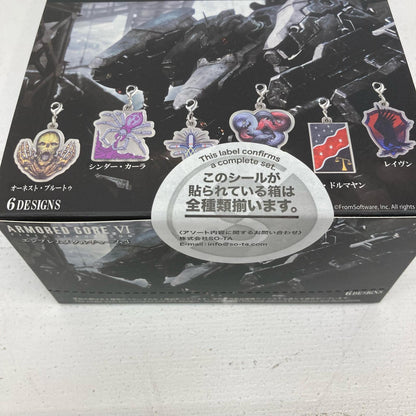 その他ホビー BOX アーマード・コアVI エンブレムメタルチャーム3 全6種【イオン広店】