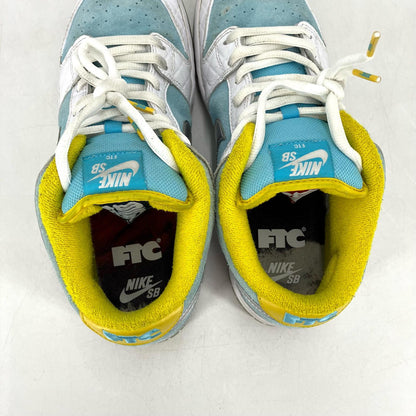 NIKE | ナイキ FTC × Nike SB Dunk Low スニーカー DH7687-400 ライトブルー 27cm【イオン広店】