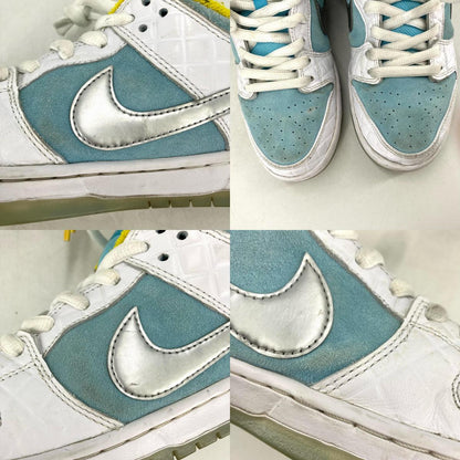 NIKE | ナイキ FTC × Nike SB Dunk Low スニーカー DH7687-400 ライトブルー 27cm【イオン広店】