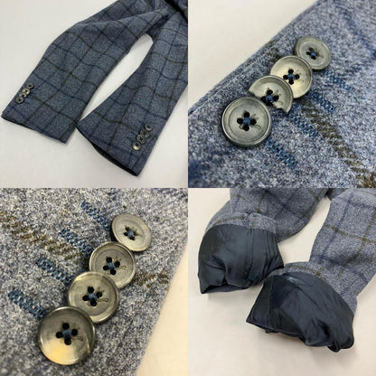 ISAIA | イザイア 3Bウールシルクテーラードジャケット テーラードジャケット【イオン広店】