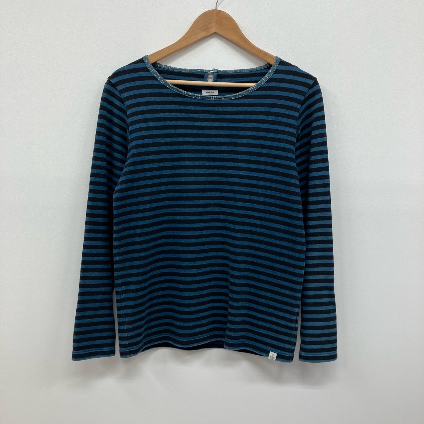 VISVIM | ビズビム MID BORDER TEE L/S カットソー 0114205010032 サイズ：1【イオン広店】