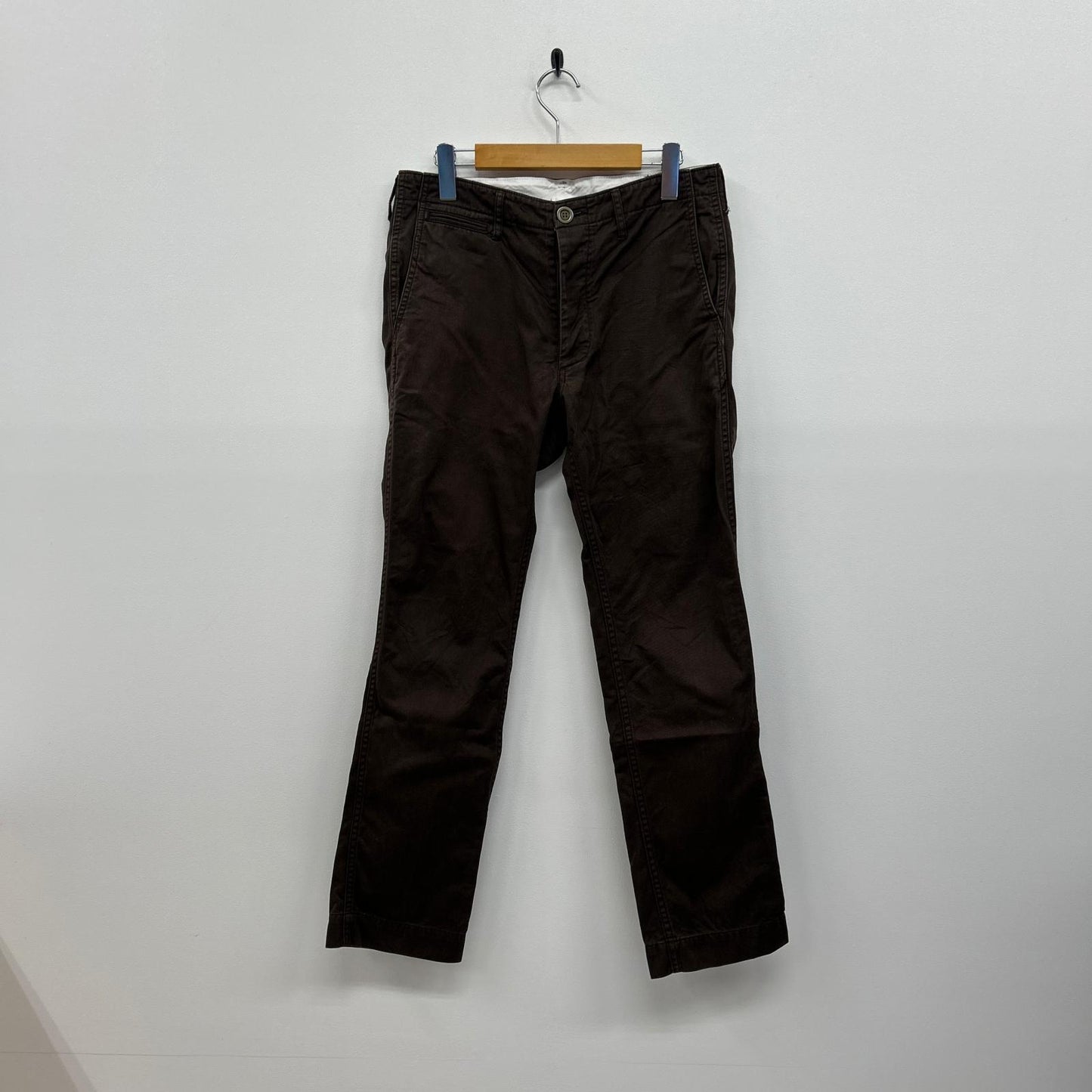 VISVIM | ビズビム SLIM CHINO チノパンツ 0112205008003 ブラウン サイズ：1【イオン広店】