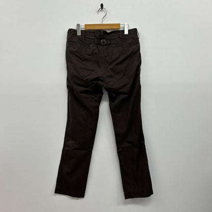 VISVIM | ビズビム SLIM CHINO チノパンツ 0112205008003 ブラウン サイズ：1【イオン広店】
