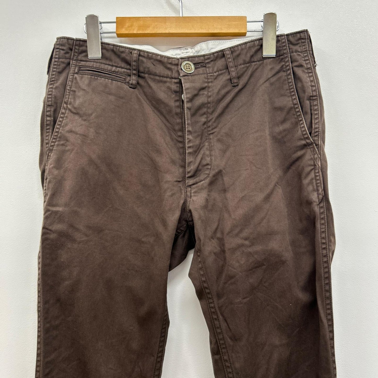 VISVIM | ビズビム SLIM CHINO チノパンツ 0112205008003 ブラウン サイズ：1【イオン広店】