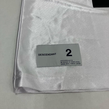 DESCENDANT | ディセンダント SURBURBIA LAYERED FOOTBALL JERSEY パーカー ホワイト サイズ：2【イオン広店】