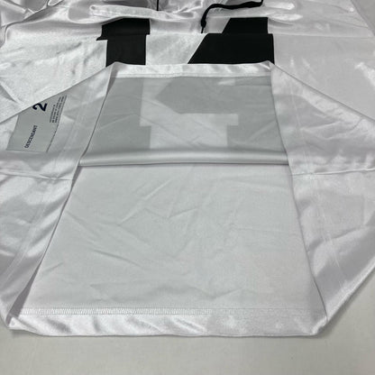 DESCENDANT | ディセンダント SURBURBIA LAYERED FOOTBALL JERSEY パーカー ホワイト サイズ：2【イオン広店】
