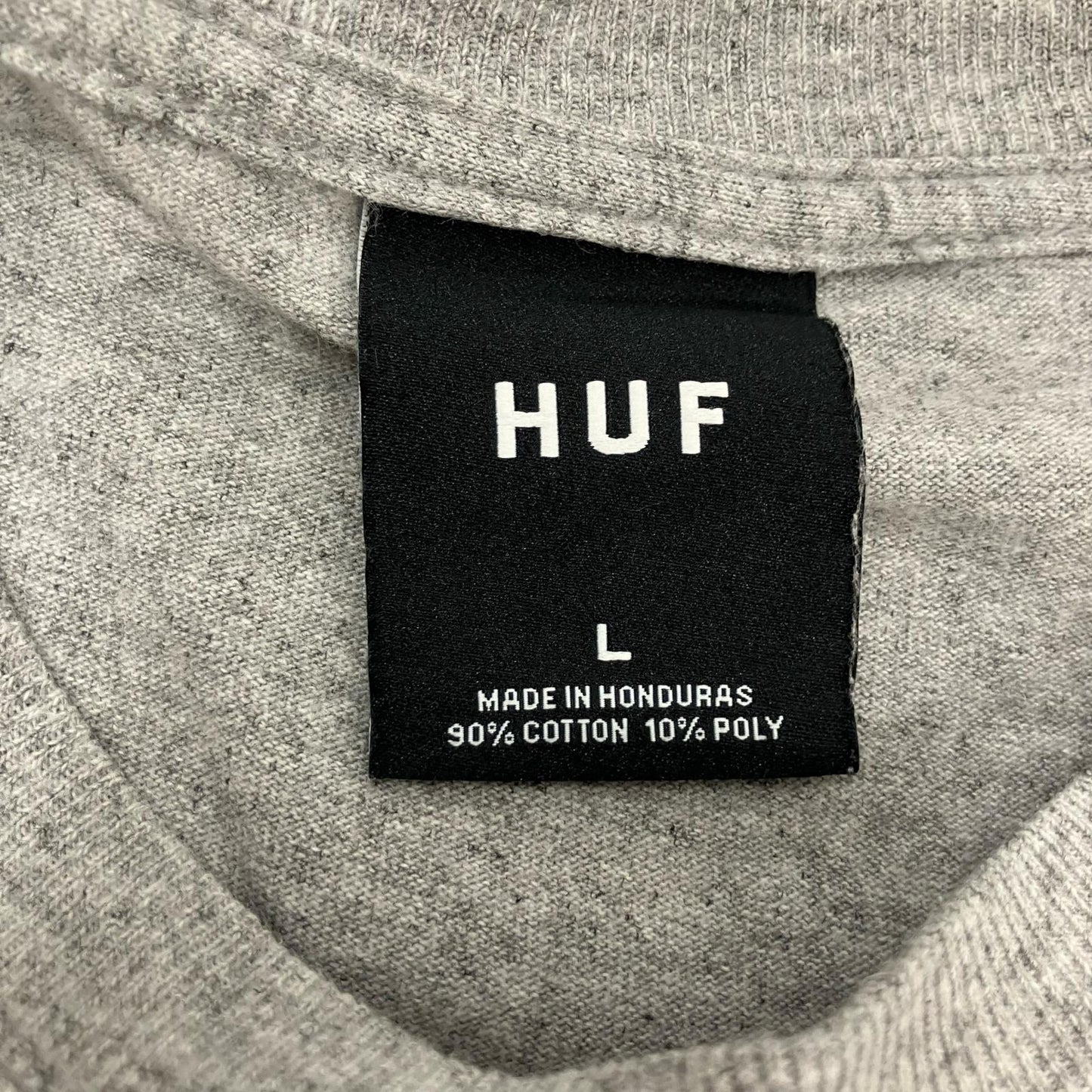 HUF | ハフ Harold Hunter 半袖Ｔシャツ グレー サイズ：L【イオン広店】