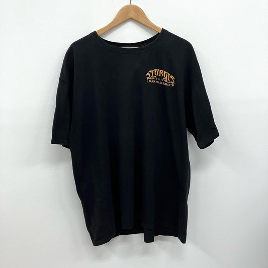 STURGIS BLACK HILLS RALLY 2011 半袖Ｔシャツ ブラック【イオン広店】