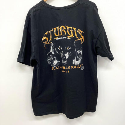 STURGIS BLACK HILLS RALLY 2011 半袖Ｔシャツ ブラック【イオン広店】