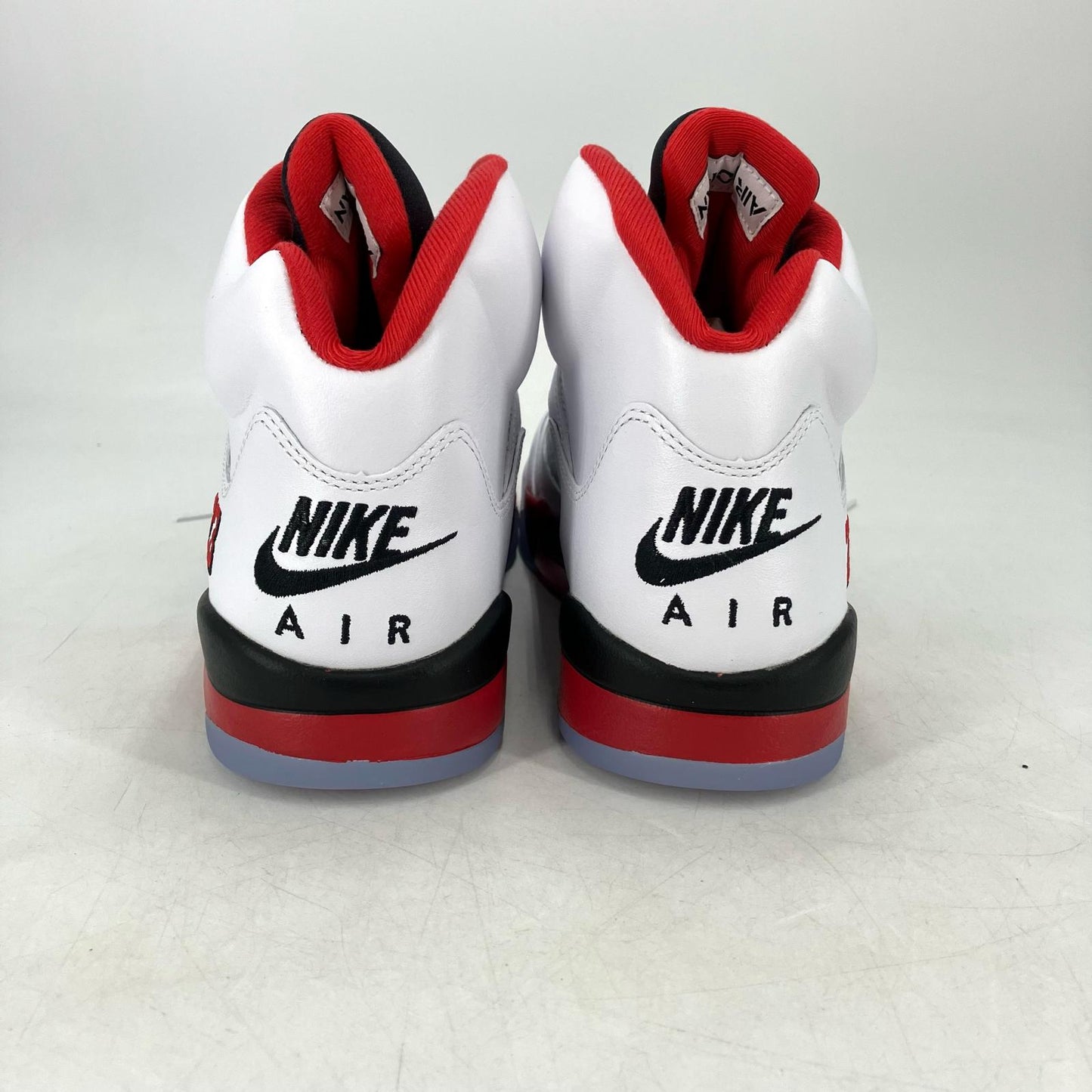 NIKE AIR JORDAN | ナイキ　エアー　ジョーダン Air Jordan 5 Retro OG　Fire Red/Black Tongue スニーカー HQ7978-101 ホワイト 28cm【イオン広店】