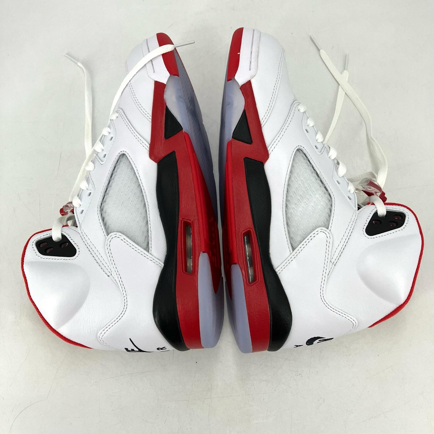 NIKE AIR JORDAN | ナイキ　エアー　ジョーダン Air Jordan 5 Retro OG　Fire Red/Black Tongue スニーカー HQ7978-101 ホワイト 28cm【イオン広店】