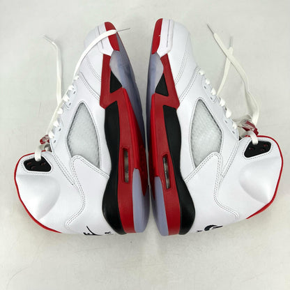 NIKE AIR JORDAN | ナイキ　エアー　ジョーダン Air Jordan 5 Retro OG　Fire Red/Black Tongue スニーカー HQ7978-101 ホワイト 28cm【イオン広店】