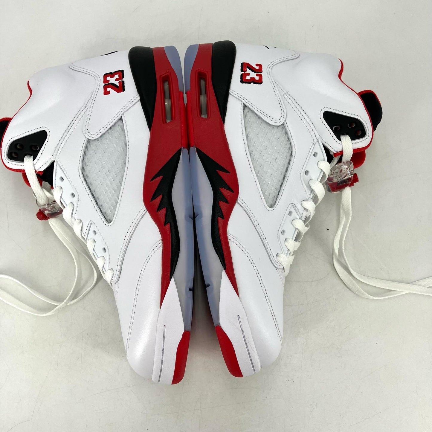 NIKE AIR JORDAN | ナイキ　エアー　ジョーダン Air Jordan 5 Retro OG　Fire Red/Black Tongue スニーカー HQ7978-101 ホワイト 28cm【イオン広店】