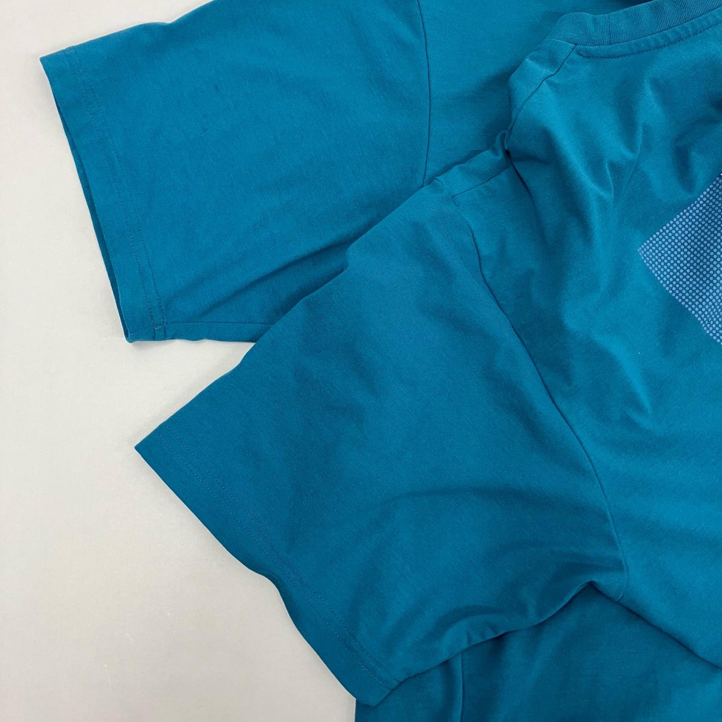 THE NORTH FACE | ザ・ノースフェイス S/S ES EIGHT KNOT TEE 半袖Ｔシャツ NT32583 ブルー サイズ：L【イオン広店】