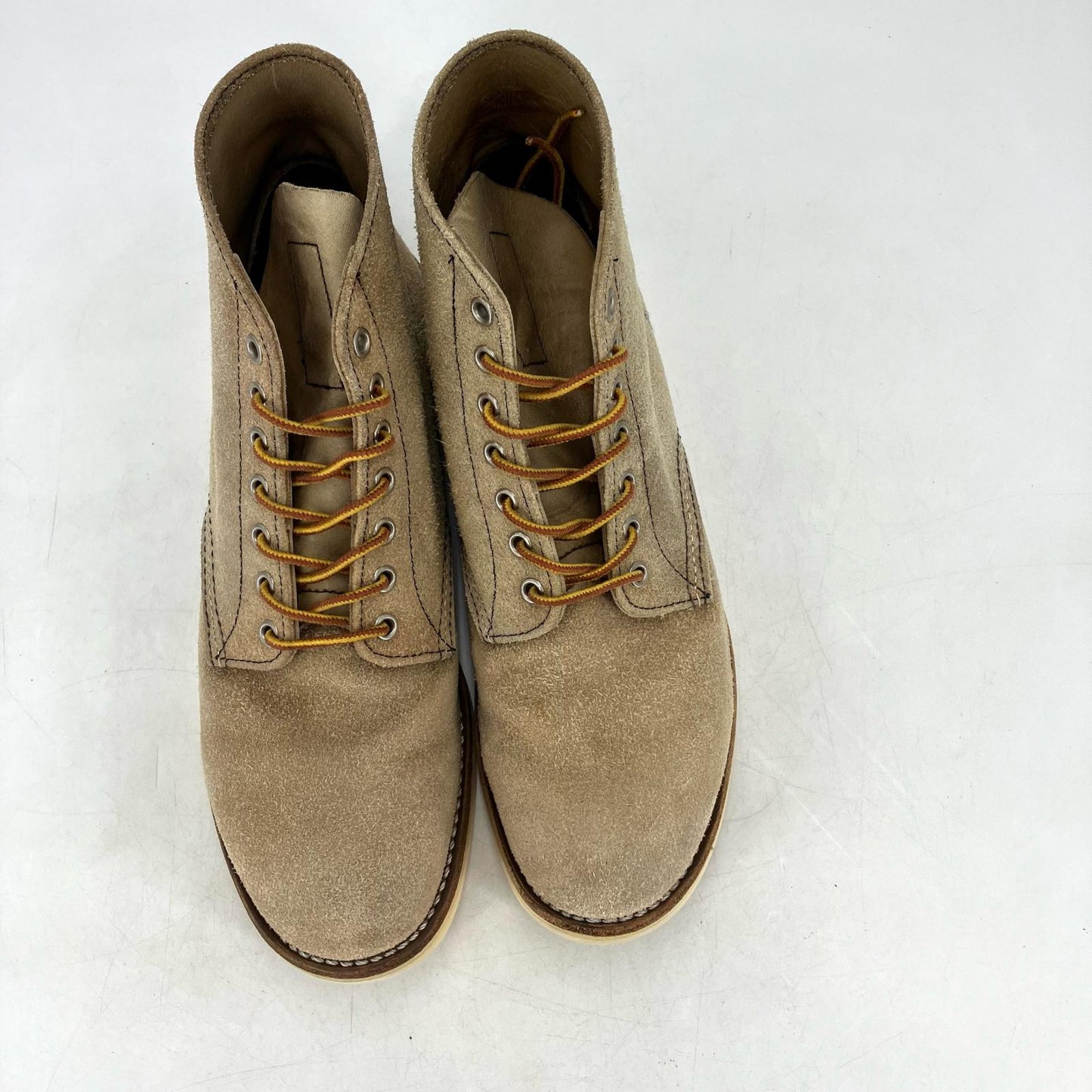 RED WING | レッドウィング 6-inch Classic Round ブーツ 8167 ベージュ 27.5cm【イオン広店】