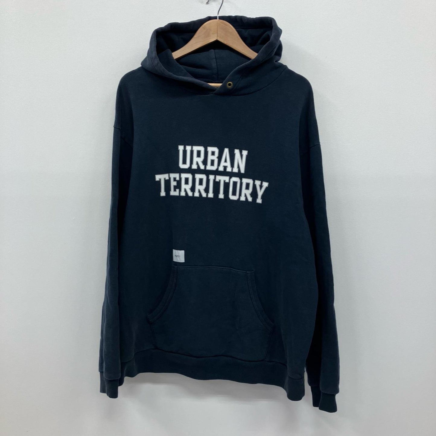 W)TAPS | ダブルタップス URBAN TERRITORY DESIGN HOODED パーカー 191ATDT-CSM16 ネイビー サイズ：3【イオン広店】