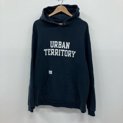 W)TAPS | ダブルタップス URBAN TERRITORY DESIGN HOODED パーカー 191ATDT-CSM16 ネイビー サイズ：3【イオン広店】