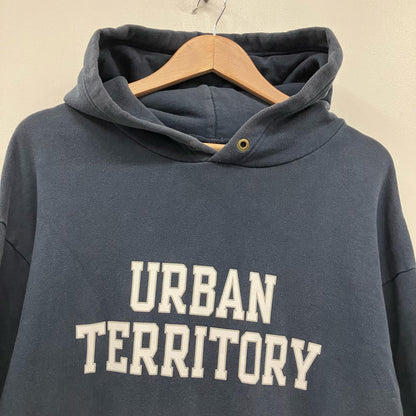 W)TAPS | ダブルタップス URBAN TERRITORY DESIGN HOODED パーカー 191ATDT-CSM16 ネイビー サイズ：3【イオン広店】