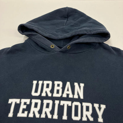 W)TAPS | ダブルタップス URBAN TERRITORY DESIGN HOODED パーカー 191ATDT-CSM16 ネイビー サイズ：3【イオン広店】
